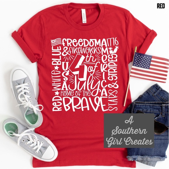 NEW 4th of July TShirt - Picture 1 of 2